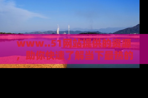 www..51网站提供的资源,助你快速了解当下最热的娱乐八卦