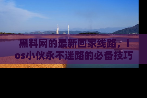黑料网的最新回家线路，ios小伙永不迷路的必备技巧！