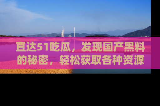 直达51吃瓜,发现国产黑料的秘密,轻松获取各种资源与资讯